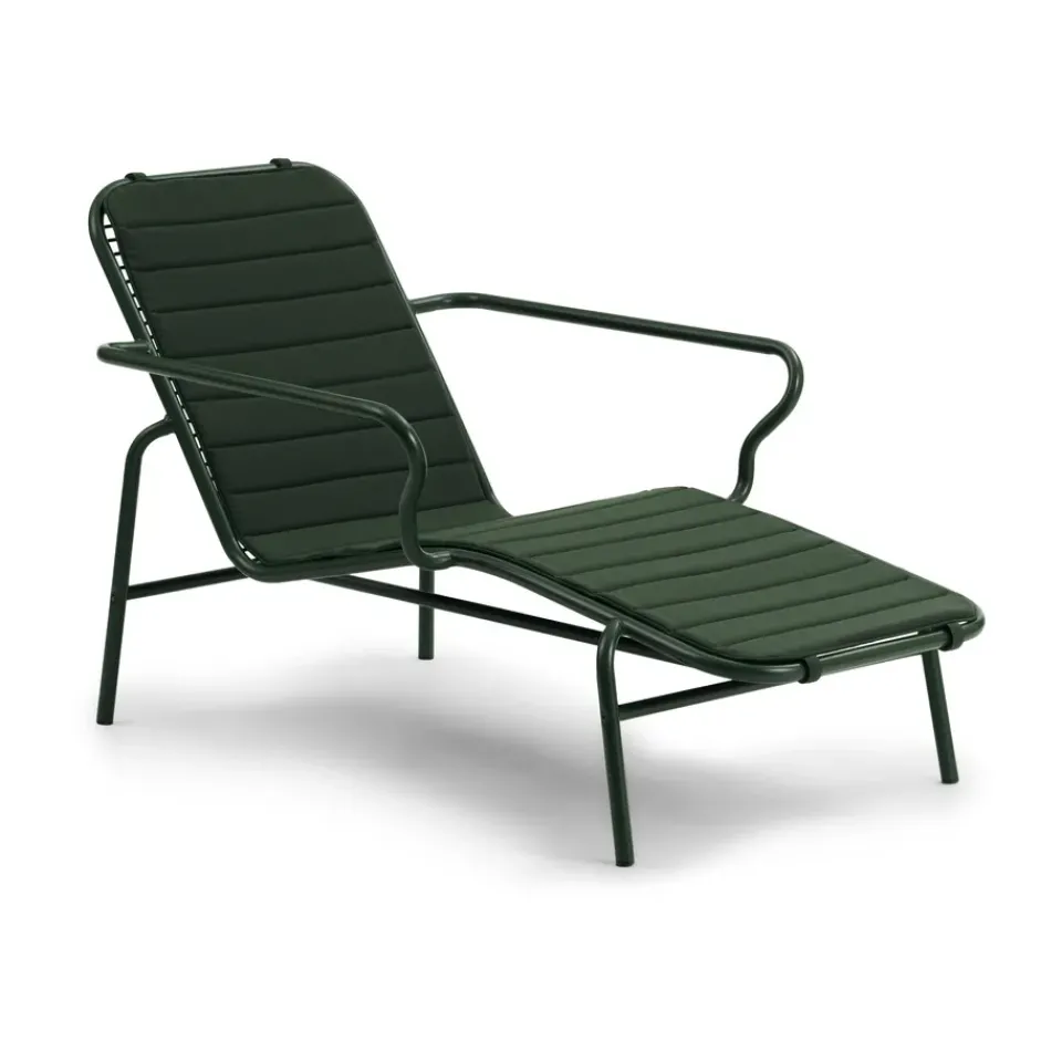 Normann Copenhagen Garden Details & Accessories|Seat Cushions & Pads*Vig cushion for sun lounger, Green