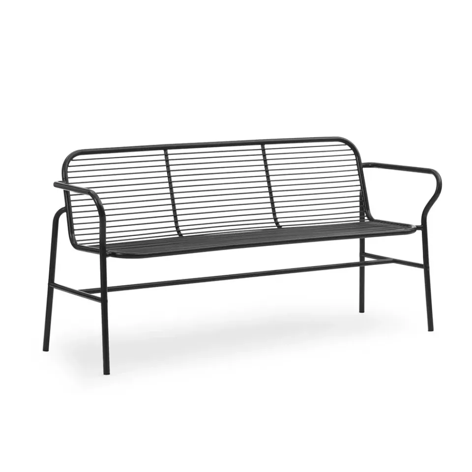 Normann Copenhagen Garden Sofas & Garden Benches*Vig Dining bench, Black