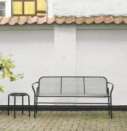 Normann Copenhagen Garden Sofas & Garden Benches*Vig Dining bench, Black