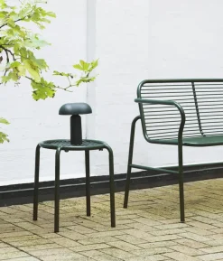 Normann Copenhagen Garden Sofas & Garden Benches*Vig Dining bench, Green