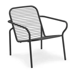 Normann Copenhagen Seating|Balcony Furniture*Vig lounge chair, Black