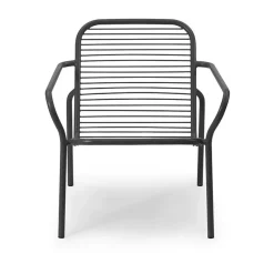 Normann Copenhagen Seating|Balcony Furniture*Vig lounge chair, Black