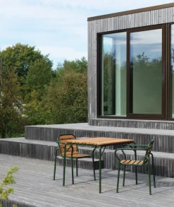 Normann Copenhagen Balcony Furniture*Vig Robinia armchair, Green