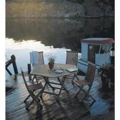 Skargaarden Seating|Balcony Furniture*Viken chair, Teak Brown
