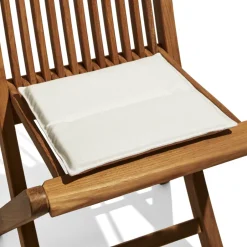 Skargaarden Seat Cushions & Pads*Viken seat pad, Sunbrella Natté Sooty dark Grey