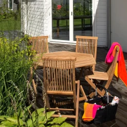 Skargaarden Table For Outdoor Use*Viken table, Teak, small Brown