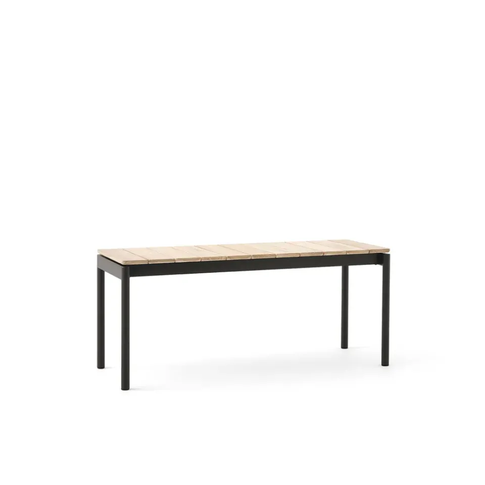 &Tradition Garden Sofas & Garden Benches*Ville AV27 bench small 110x40 cm, Warm Black