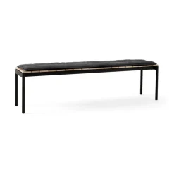 &Tradition Seat Cushions & Pads*Ville AV28 seat cushion 180x40 cm, Heritage charcoal Black