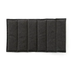 &Tradition Seat Cushions & Pads*Ville AV33-AV34 back and seat cushion 80x46 cm, Heritage char Black