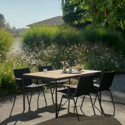 &Tradition Seating|Balcony Furniture*Ville Outdoor AV34 chair, Warm Black