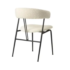 GUBI Chairs*Violin dining chair, Karakorum 001 -covered White