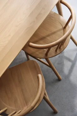 NJRD Chairs*VIOR dining chair, Lacquered oak Beige
