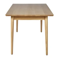 NJRD Dining Tables*VIOR dining table 90x200 cm, Lacquered oak Beige
