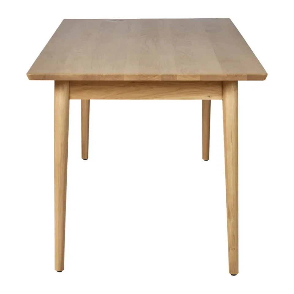 NJRD Dining Tables*VIOR dining table 90x200 cm, Lacquered oak Beige