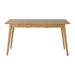 NJRD Dining Tables*VIOR dining table 90x120 cm, Lacquered oak Beige