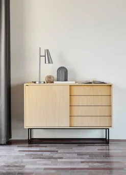 Woud Dressers & Sideboards*Virka side table, high 120 cm, Oak Beige