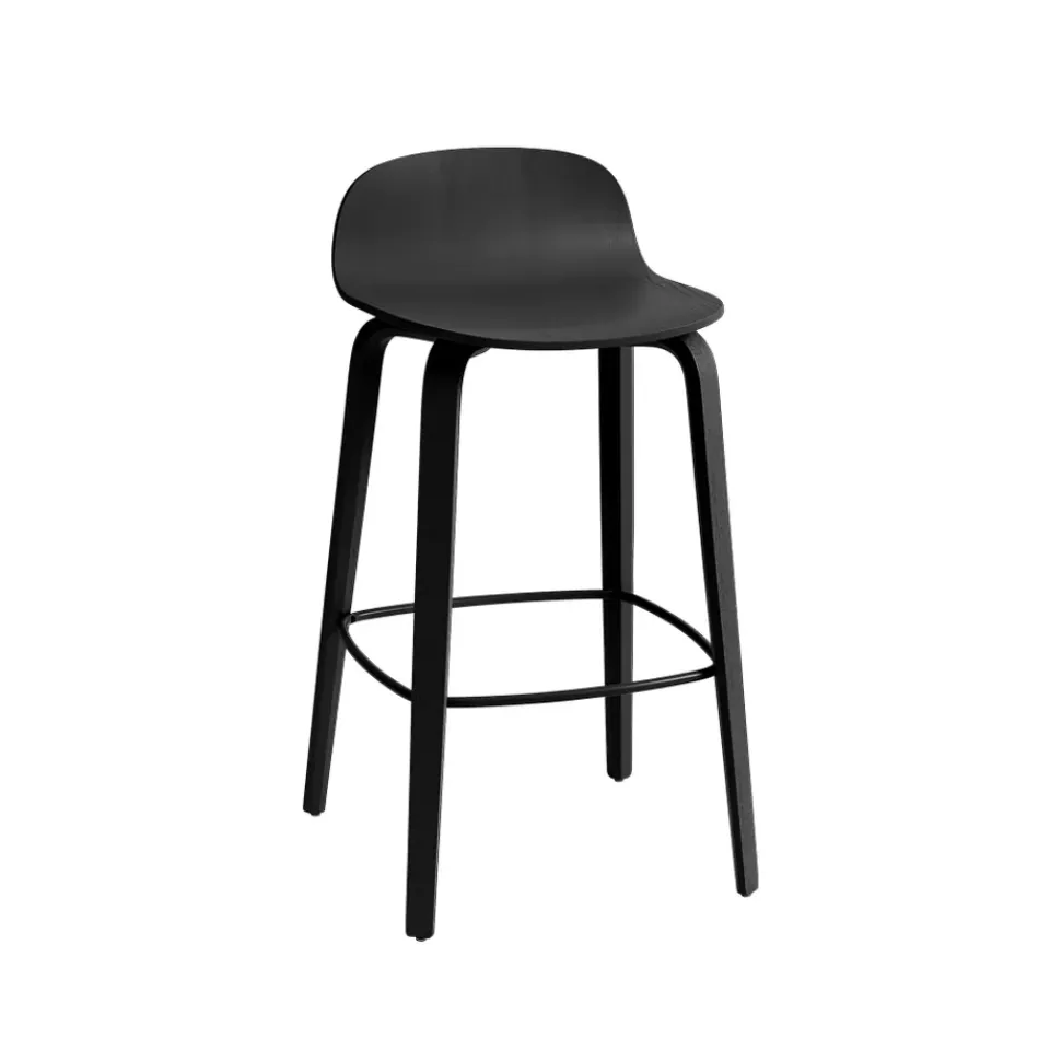 Muuto Bar Stools*Visu barstool 65 cm, - Black
