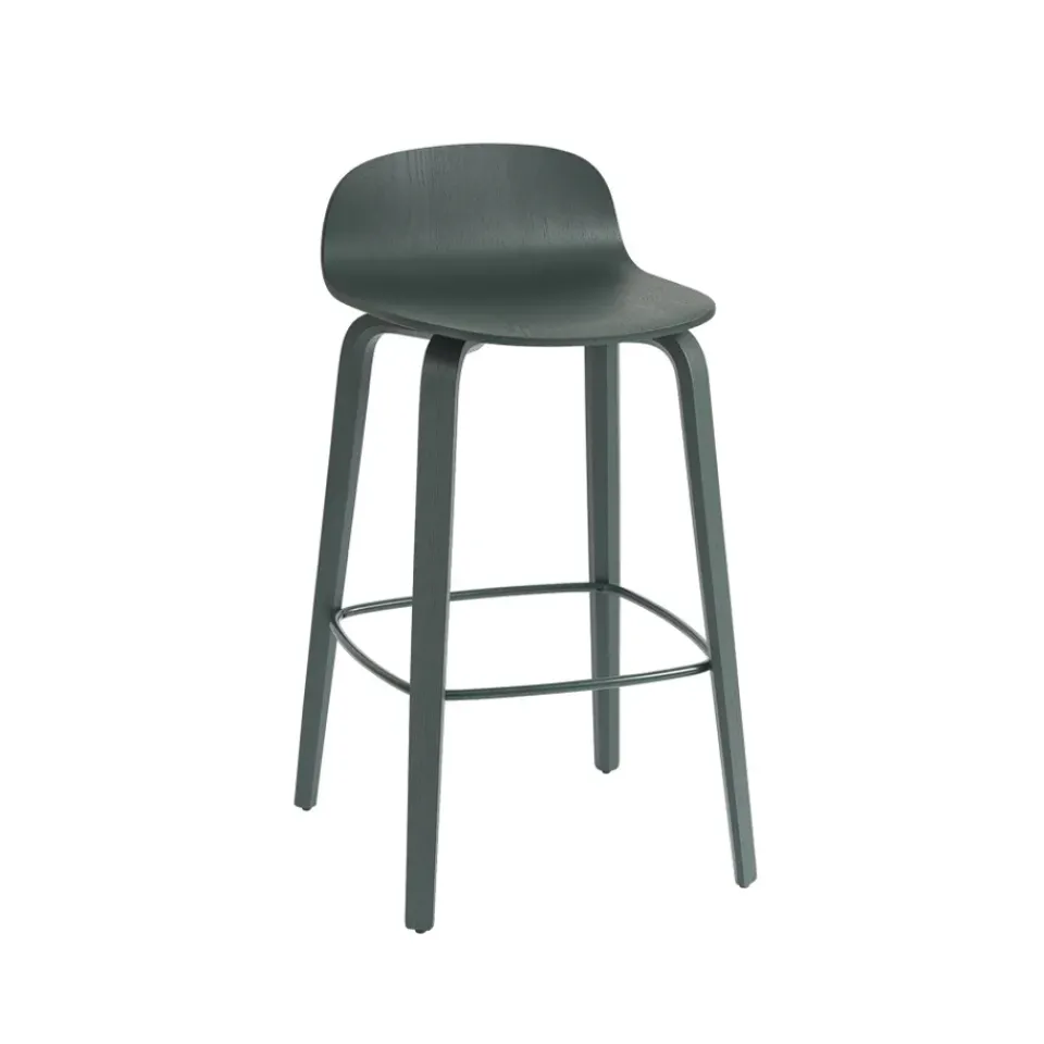 Muuto Bar Stools*Visu barstool 65 cm, Dark -dark Green