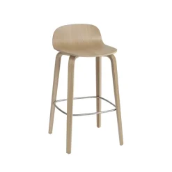 Muuto Bar Stools*Visu barstool 65 cm, Oak-oak Beige