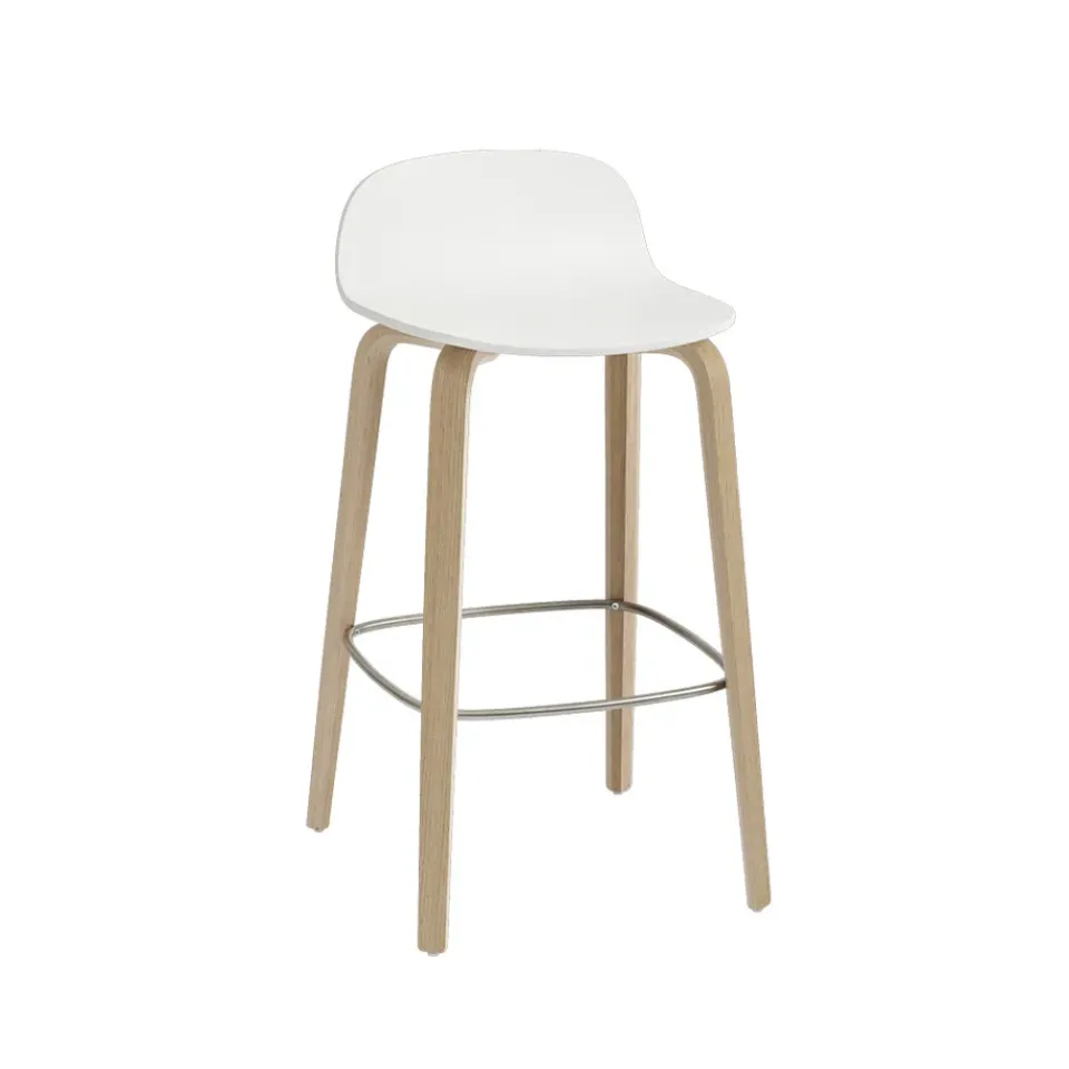 Muuto Bar Stools*Visu barstool 65 cm, -oak White