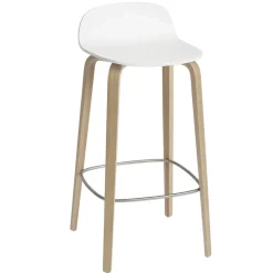 Muuto Bar Stools*Visu barstool 75 cm, -oak White