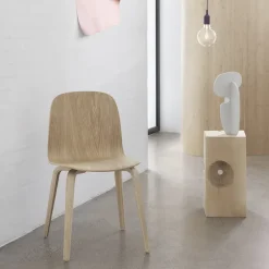 Muuto Chairs*Visu chair wooden base, Oak Brown