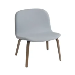 Muuto Chairs|Armchairs & Footstools*Visu lounge chair upholstered chair, Steelcut 120-brown stained oak Blue