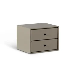 Mavis Bedside Tables*Volt bedside table wall-mounted, -black Beige