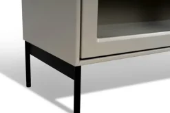Mavis Display & Glass Cabinets*Volt display cabinet 130 cm , Details in black Beige
