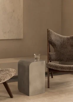 Audo Copenhagen Side Tables*Volume side table, Aluminium Grey