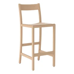 Massproductions Bar Stools*Waiter barstool, Beech Beige