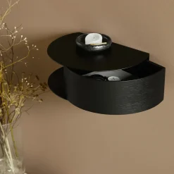 Woud Shelves & Shelving Systems*Wallie shelf, Black
