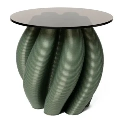 Ekbacken Studios Side Tables*Water lily side table Ø50 cm, Olive Green