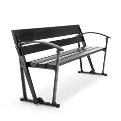 Byarums bruk Garden Sofas & Garden Benches|Outdoor Lounge Furniture*Waterloo sofa, Mahogany glaze, stand Black