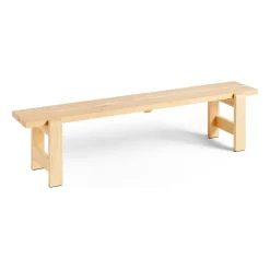 HAY Garden Sofas & Garden Benches*Weekday bench 190x32 cm lacquered pine, Natural Beige
