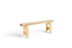 HAY Garden Sofas & Garden Benches*Weekday bench 140x23 cm lacquered pine, Natural Beige