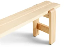 HAY Garden Sofas & Garden Benches*Weekday bench 140x23 cm lacquered pine, Natural Beige