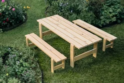 HAY Garden Sofas & Garden Benches*Weekday bench 140x23 cm lacquered pine, Natural Beige