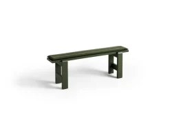 HAY Garden Sofas & Garden Benches*Weekday bench 140x23 cm lacquered pine, Olive Green
