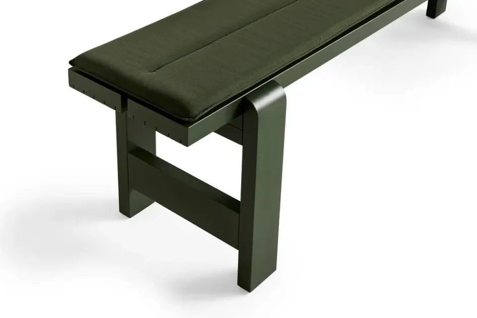 HAY Garden Sofas & Garden Benches*Weekday bench 190x32 cm lacquered pine, Olive Green