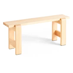 HAY Garden Sofas & Garden Benches*Weekday bench 111x23 cm lacquered pine, Natural Beige