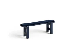HAY Garden Sofas & Garden Benches*Weekday bench 140x23 cm lacquered pine, Steel Blue