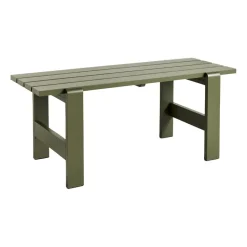 HAY Table For Outdoor Use*Weekday table 180x66 cm lacquered pine, Olive Green