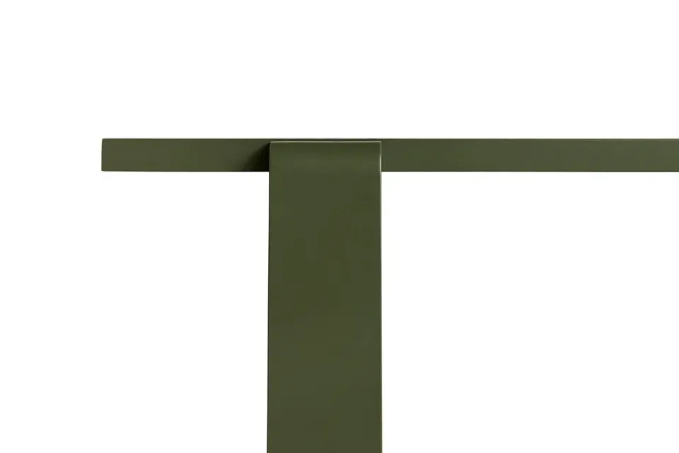 HAY Table For Outdoor Use*Weekday table 180x66 cm lacquered pine, Olive Green