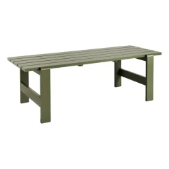 HAY Table For Outdoor Use*Weekday table 230x83 cm lacquered pine, Olive Green