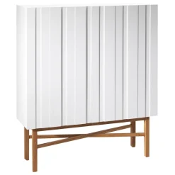 A2 Display & Glass Cabinets*White Cabinet cabinet, oak BrownWhite