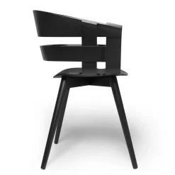 Design House Stockholm Chairs*Wick Chair chair, - ash legs Black