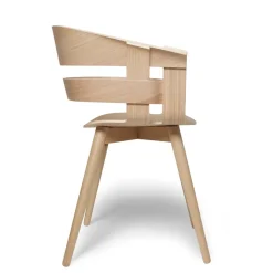 Design House Stockholm Chairs*Wick Chair chair, Oak-oak legs Brown