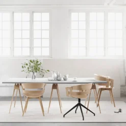 Design House Stockholm Chairs*Wick Chair chair, Oak-oak legs Brown