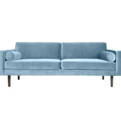 Broste Copenhagen Sofas*Wind sofa, Pastel , 2-seater Blue
